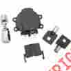 2106-0253 00-10 Drag Specialties Black Ignition Switch Harley 96-10 Fxd Fxst Flst Flstf