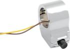 0062-2034-ch Performance Machine Contour Single Button Switch Housing Chrome