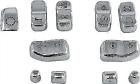 820-55002 0139-11 Harddrive Switch Covers Chrome