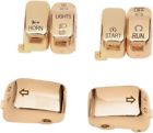 0616-0185 Drag Specialties Switch Cap Kit Gold