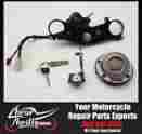 2c0-82501-10-00 08-15 Yamaha Oem Ignition Switch Key Gas Cap Set Yzf R6