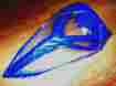 1pe-f3391-30-00 13-16 Yamaha Raptor 700 Blue Front Fender Vented Nose Hood Radiator Cover