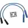 171100-y Accel S Ferro-spiral Core Spark Plug Wireyellow 1999-2008 Hd Softtail