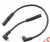 175091 Accel 300 Custom Fit 8mm Ignition Wire Set For Harley Davidson