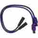 20334 Sumax Purple 8mm Spark Plug Wires For 1999-08 Harley Touring Models W Efi
