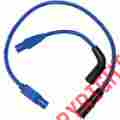 20633 Sumax Blue 8mm Spark Plug Wires For 1999-06 Harley Touring Models W Carb