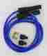 20634 Sumax 8mm Custom Colored Plug Wires Blue