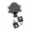 2106-0251 Drag Specialties Gloss Black Side Hinge Ignition Switch For Harley 11-16 Fls Flst