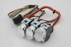 32-0366 Manufacturing Rocker Style Handlebar Switch Kit Chrome For Harley Davidson