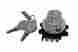 32-0987 V-twin Manufacturing Skull Hinge Ignition Switch