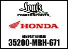 35200-mbh-671 Honda Sw Assembly Winker New Oem 757480784301