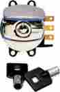 370095 Harddrive Side Hinge Ignition Switch Chrome