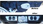 42-0166 Manufacturing Ignition Switch Cover Set Chrome Harley Davidson Flh