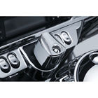 486916 Kuryakyn Sculpted Ignition Switch Cover For Harley Touring Chrome