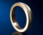 63522 Motolight Brand Motorcycle Set Of Brushed Aluminum Knurled Lens Rings