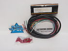 15-260 73-81 1973-1981 Custom Chrome Extended Wire Harness Handlebar Switches 12 Harley Davidson