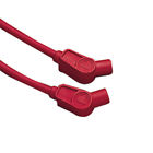 76283 Sumax Custom Colored Red Plug Wires