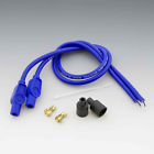 76685 Sumax Custom Colored Blue Plug Wires