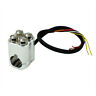 771555197728 Unbranded Push Button Motorcycel Switch Silver Cnc Fit