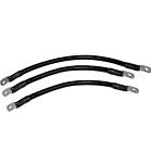 79-3003-1 Drag Specialties Battery Cable Kit Black For Fxr