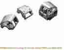 87300611 84-92 Drag Specialties Ds Milled Switch Housing Kit Chrome Harley Fxrs Low Glide