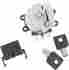 8478332 Drag Specialties Ds Side Hinge Ignition Switch Chrome Harley Fxstd Deuce 2003-2007
