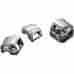 8730026 Drag Specialties Ds Milled Switch Housing Kit Chrome Harley Flh 1982-1984