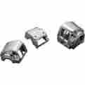 8730045 Drag Specialties Ds Milled Switch Housing Kit Chrome Harley Fxdb Dyna Sturgis 1991