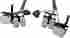 8735357 Drag Specialties Ds Handlebar Switch Kit Chrome Harley Flstn Deluxe 2005-2010