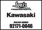 92171-0046 Kawasaki Vulcan Clamp New Oem 725984751181