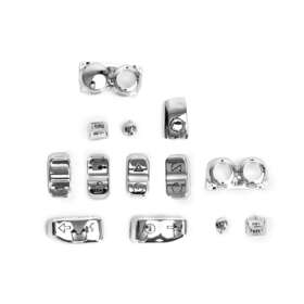 M548-a012-chr Artudatech 13 Pieces Control Switch Cap Buttons Fits For Glide Road King Models 2014-19 U3