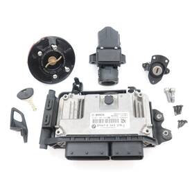 13618543376 Bmw 09-14 2009 2014 S1000rr Ecu Ignition Lockset Lock Key Set Gas Seat Oem D27