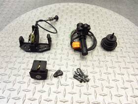 51252308176 Bmw 1999 97-04 K1200 K1200lt Ignition With Key Seat Latch Lock Bracket Lot Oem