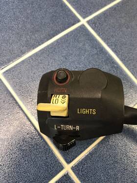 61311243805 Bmw Airhead Left Handlebar Switches 76-84 R75/7 R80/7 R100/7