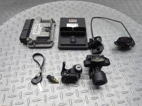 770486101 Bmw 2007 07-09 R1200 R1200rt Lockset Ignition Switch Key Lock Cdi Ecu Ecm