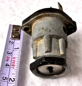 318998 Bsa Original 68- Starfire 250 Motorcycle Keyed Ignition Switch Lucas Nut