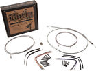 B30-1056 - Burly Extended Handlebars Gorilla Line Brake Kit 16in. Cable Brand