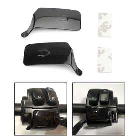 Darupsun M548-a010-black Black Turn Signal Control Switch Cover Cap For Sportster Xl 883 1200 Dyna 96-18