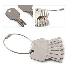 51335040 Dictorcoltd 210000642609 5x Forklift Equipment Ignition Keys 166 1430 186304 A214062 For Hyster