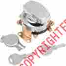 Ds-272098 Drag Specialties 1973-1995 Harley Fl Fx Chrome Ignition Switch Ds-272098 Drag Specialties 1973-1995 Harley Fl Fx Chrome Ignition Switch