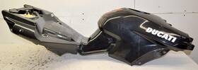 58610461at Ducati Multistrada 1000 1100 Gas Fuel Tank Black 2003-2009