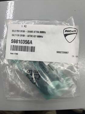 59810356a Ducati Active Key