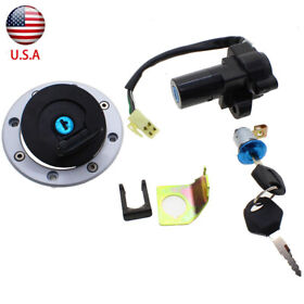 Fx-ysg-02032-ks-220520-1-1 For Gs500 2001-2010 Ignition Switch Seat Lock Gas Cap Fuel Tank Cover Key Plug