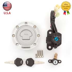 Fx-ysg-02038-ks-220126-1-74 Fxcnc For Yzf R6 2003-2005 R1 2002-03 Ignition Switch Seat Lock Gas Cap Tank Fuel Key