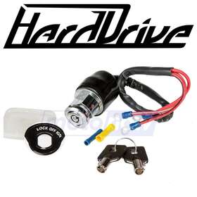 8x1a Harddrive Mn/8x1a Side Hinge Ignition Switch For 1987-1993 Harley Davidson Xlh883hug Yj