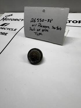 26550-38 Harley-davidson Oil Pressure Switch - Push On Wire