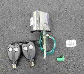 45600001 Harley-davidson New Cvo Ignition Power Lock Knob 2011 Flhtcu With Keys