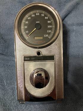 Harley-davidson 67027-99 Dyna Fxd Factory Oem Speedometer Dash Ignition Switch #