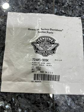 67488-04 Harley-davidson Road King Heritage Softail Odometer Reset Connector Switch Oem #