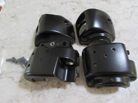70223-96a Harley-davidson Matte Black Switch Housing Set Oem